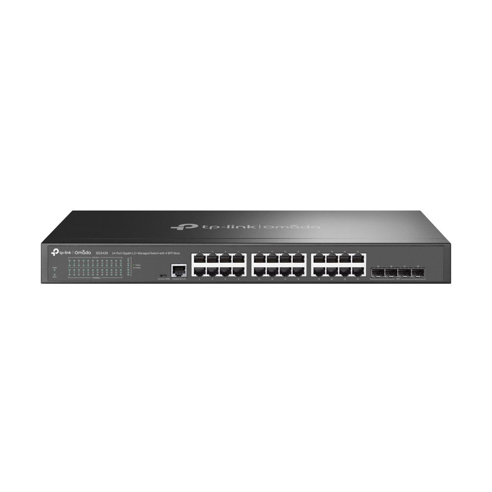 Switch Gestionable TP-Link Omada TL-SG3428 28 Puertos/ RJ-45 10/100/1000/ SFP