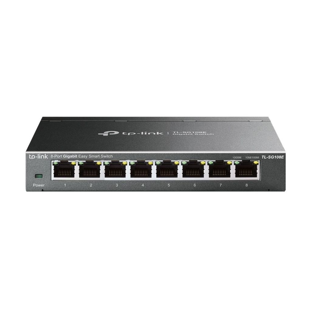 Switch TP-Link Easy Smart TL-SG108E 8 Puertos/ RJ-45 10/100/1000