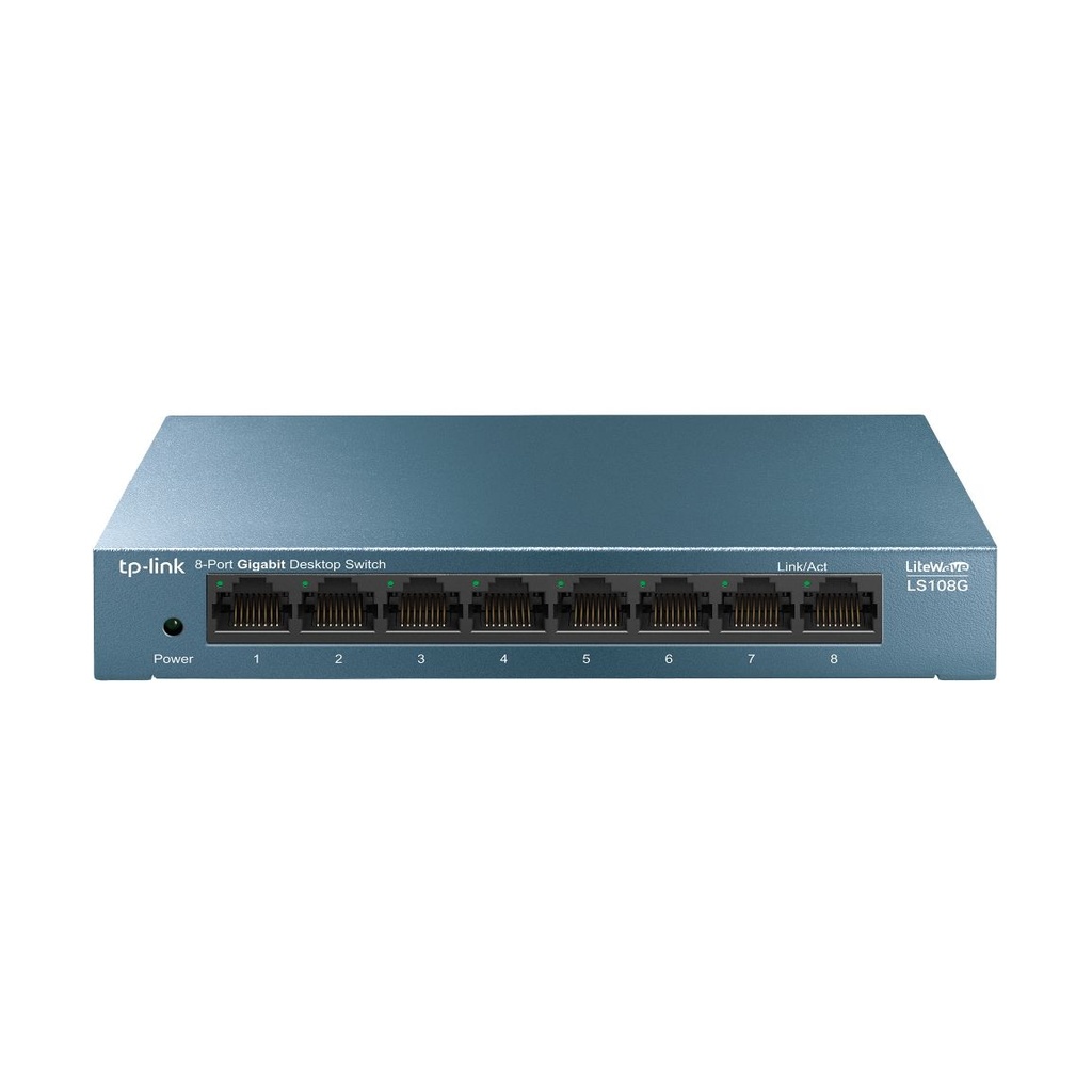 Switch TP-Link LS108G 8 Puertos/ RJ-45 10/100/1000