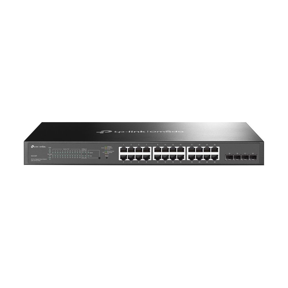 Switch TP-Link Omada Smart Gigabit TL-SG2428P 28 Puertos/ RJ-45 10/100/1000 PoE/ SFP