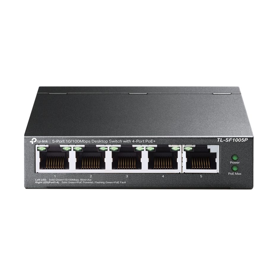 Switch TP-Link TL-SF1005P 5 Puertos/ RJ-45 10/100 PoE