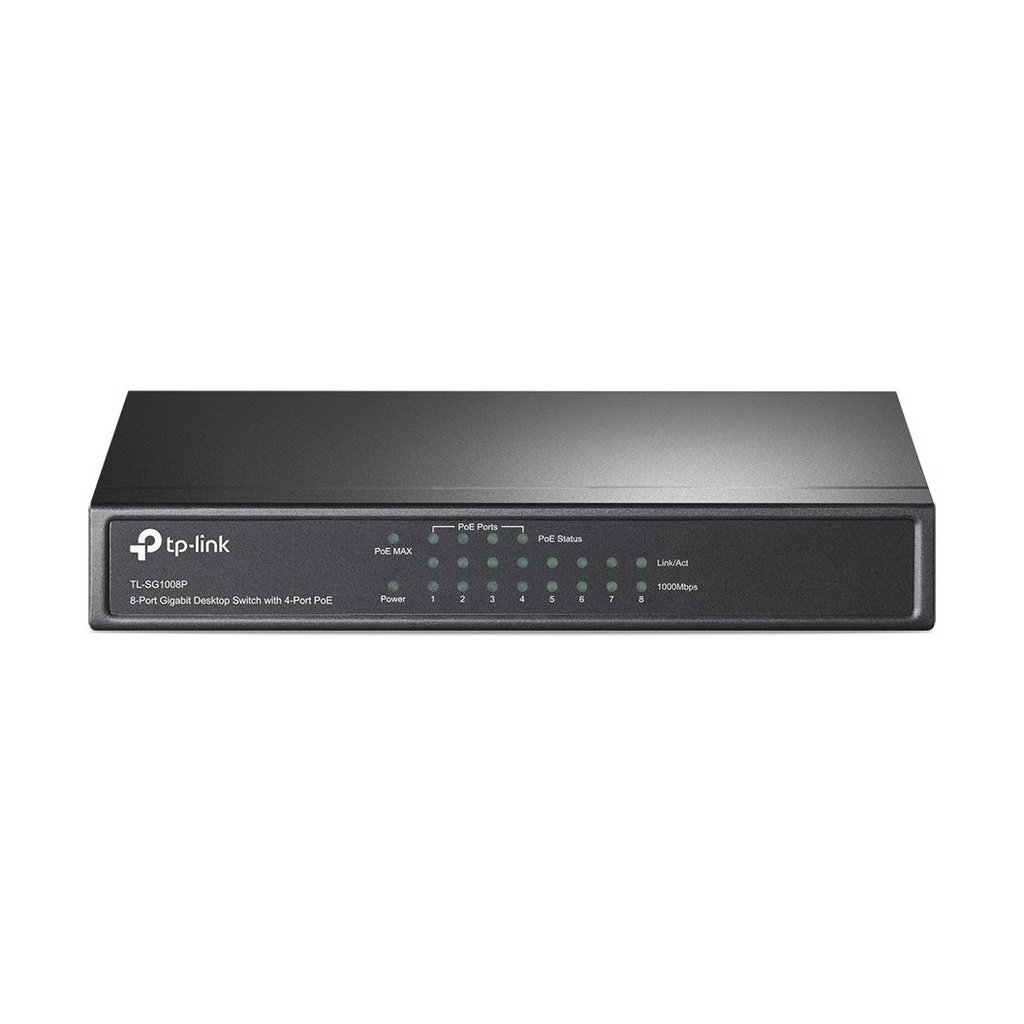 Switch TP-Link TL-SG1008P 8 Puertos/ RJ-45 10/100/1000 PoE