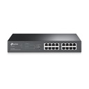 Switch TP-Link TL-SG1016PE/ 16 Puertos/ RJ45 10/100/1000/ PoE+