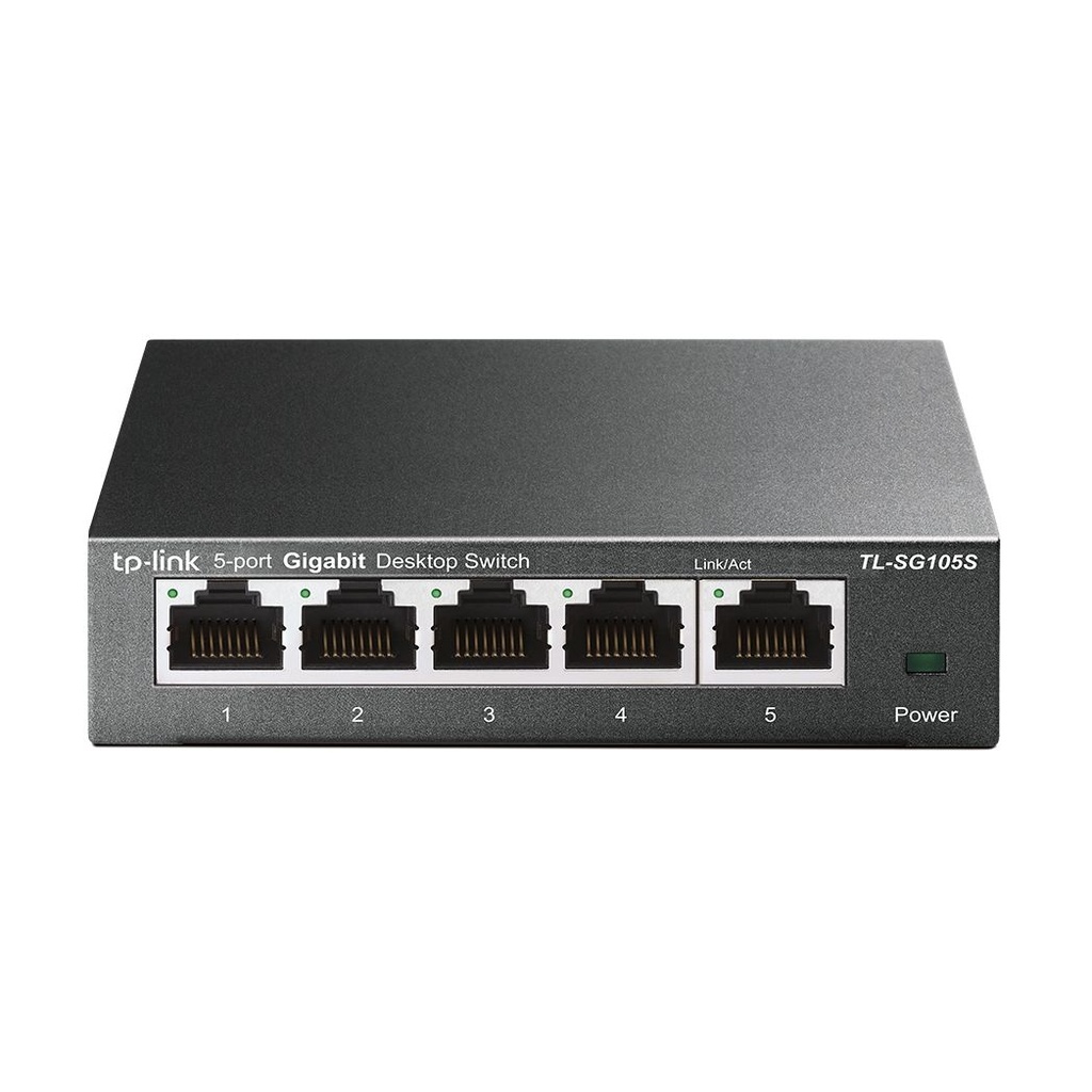 Switch TP-Link TL-SG105S 5 Puertos/ RJ-45 10/100/1000
