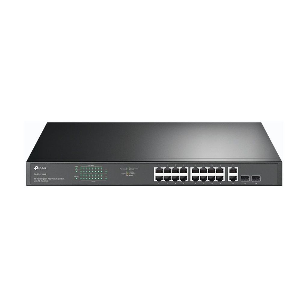 Switch TP-Link TL-SG1218MP 20 Puertos/ RJ-45 10/100/1000 PoE+/SFP