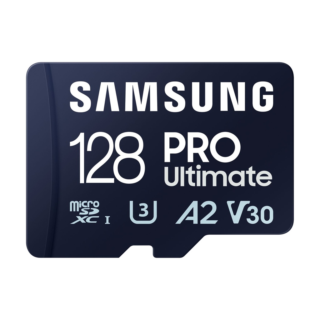 Tarjeta de Memoria Samsung Pro Ultimate 128GB microSD XC con Adaptador/ Clase 10/ 200MBs