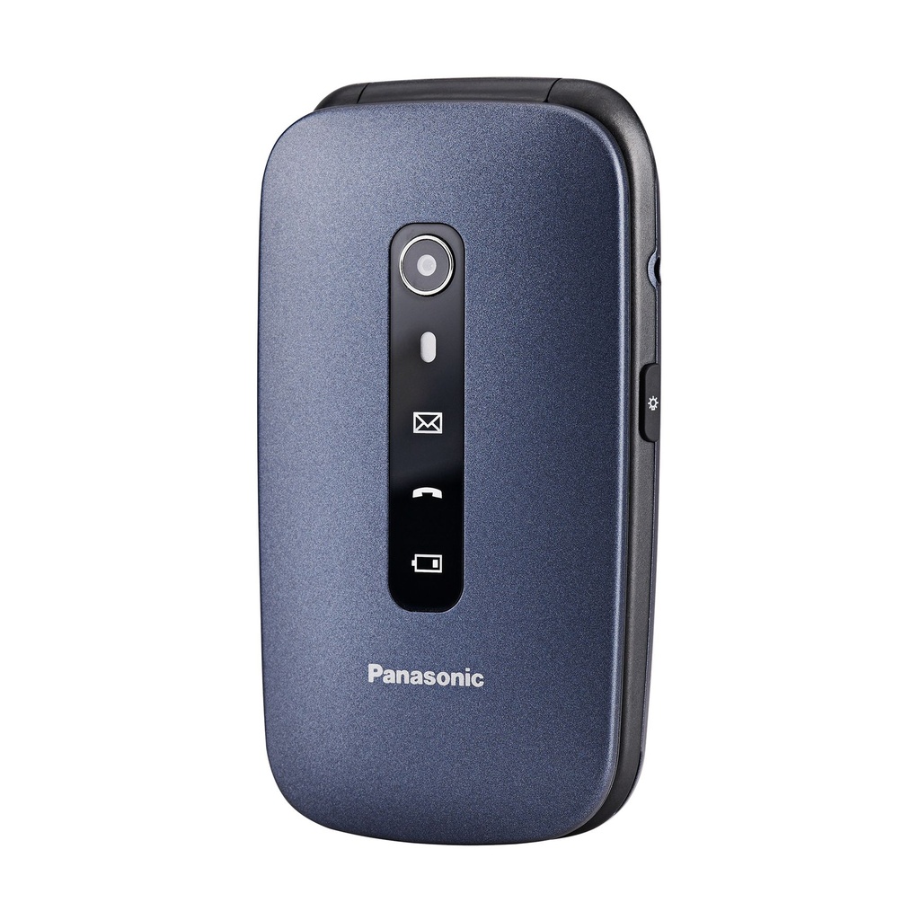Teléfono Móvil Panasonic KX-TU550 para Personas Mayores/ Azul