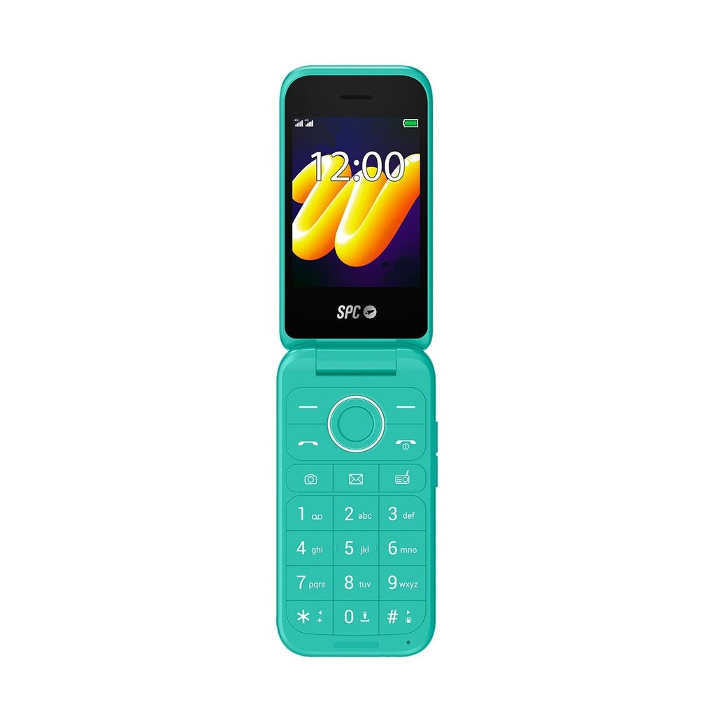 Teléfono Móvil SPC WILD para Personas Mayores/ 4G/ Verde