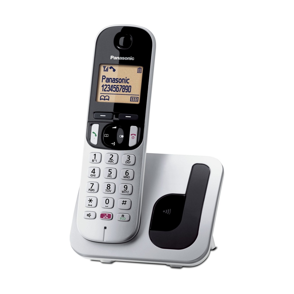 Teléfono Inalámbrico Panasonic KX-TGC250SPS/ Plata
