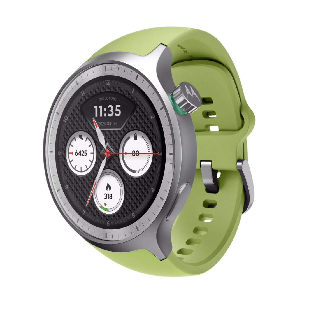 Motorola Moto Watch 47mm Prateado (Matte Silver)