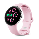 Google Pixel Watch 3 41mm LTE Plata (Polished Silver) y Correa Deportiva Rosa Cuarzo (Rose Quartz)