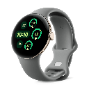 Google Pixel Watch 3 45mm WiFi Verde Líquen (Avelã) e Pulseira Esportiva Verde Líquen (Hazel)