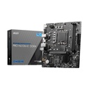 PLACA MSI PRO H610M-E D4 1700 2DDR4 HDMI 4SATA3 MATX