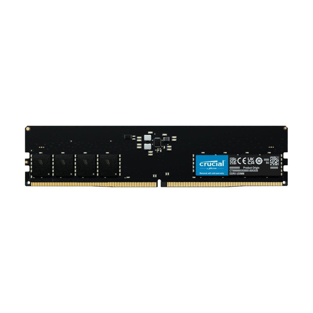 Crucial CT16G56C46U5, 16 GB, 1 x 16 GB, DDR5, 5600 MHz, 288-pin DIMM
