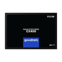 Goodram CX400 gen.2, 512 GB, 2.5", 550 MB/s, 6 Gbit/s
