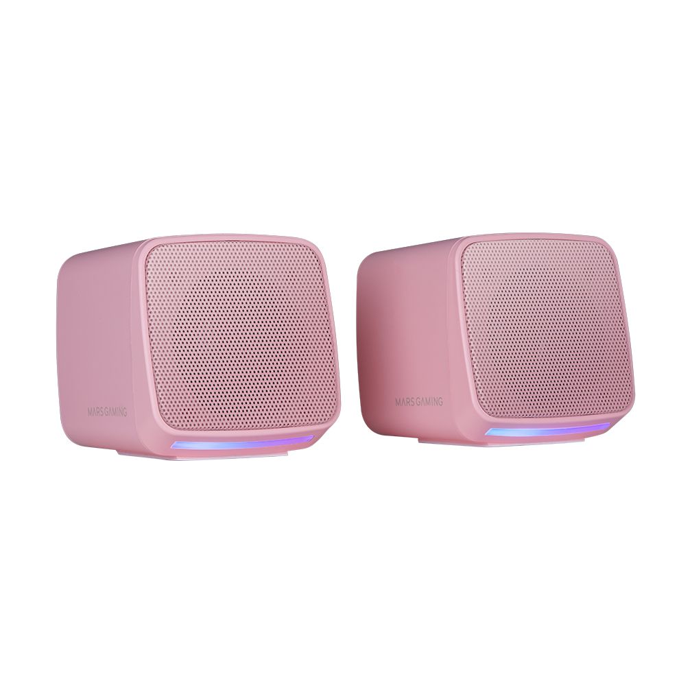 Altavoces Mars Gaming MS-PRO/ 10W/ 1.0/ Rosas
