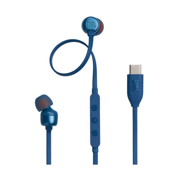 Auriculares Intrauditivos JBL Tune 310C/ con Micrófono/ Azules