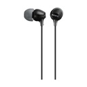 Auriculares Intrauditivos Sony MDR-EX15AP/ con Micrófono/ Jack 3.5/ Negros
