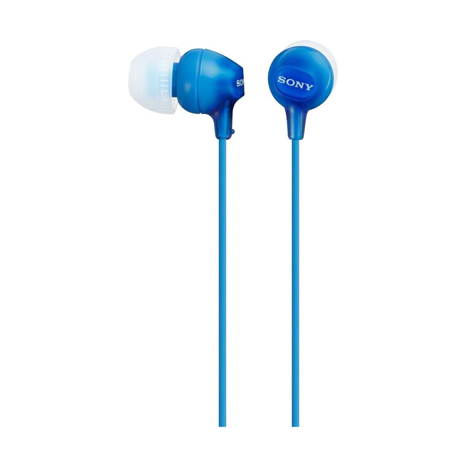 Auriculares Intrauditivos Sony MDR-EX15APLI/ con Micrófono/ Jack 3.5/ Azules