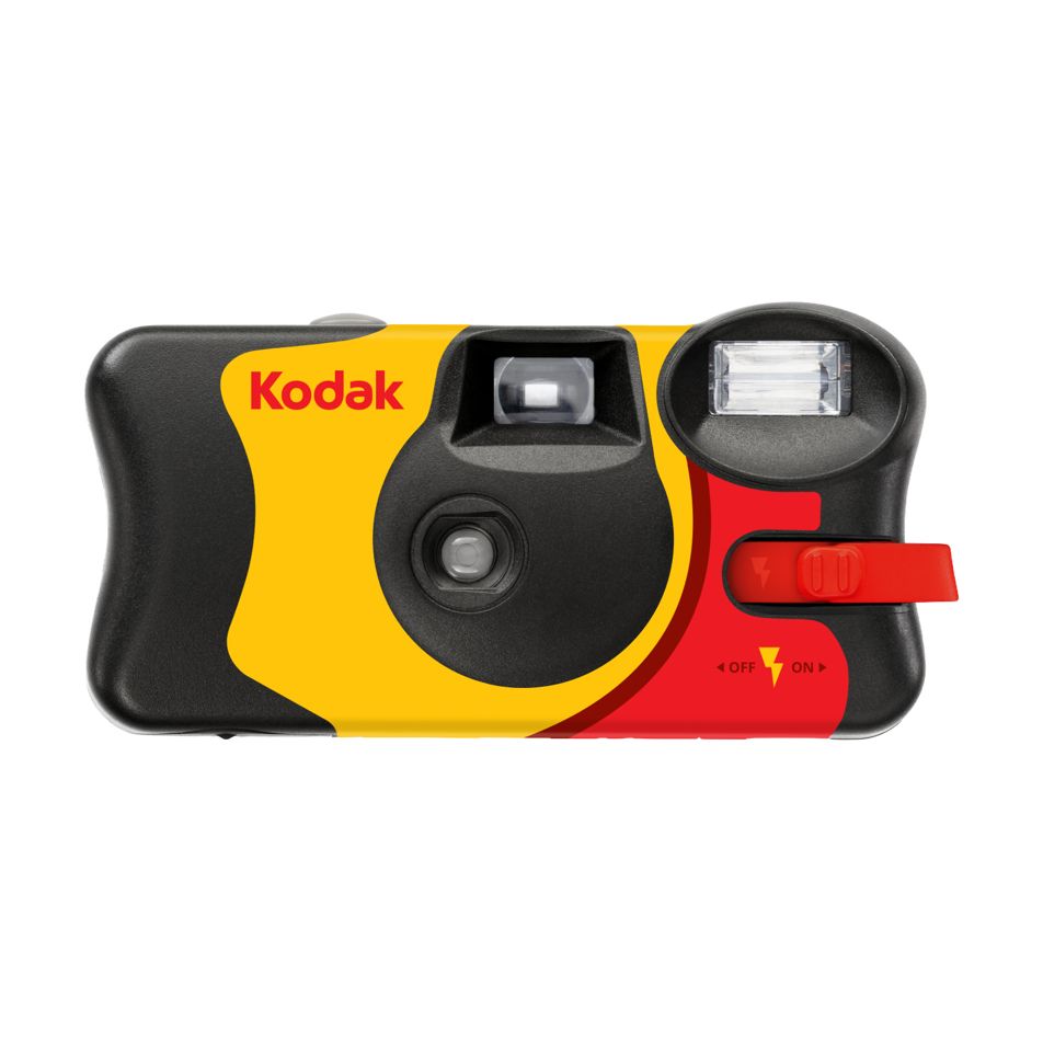 Cámara Desechable Kodak FunSaver 27/ 27 Exposiciones/ Amarilla y Roja