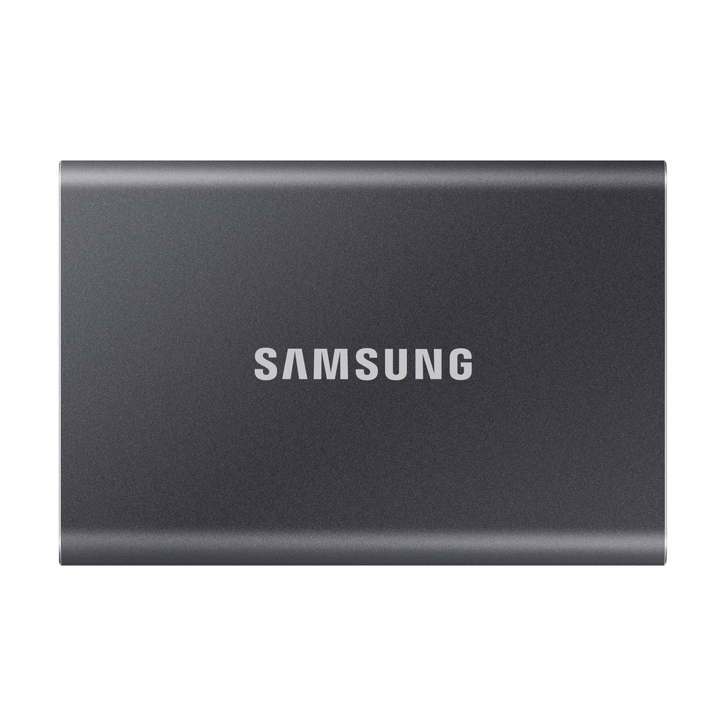 Disco Externo SSD Samsung Portable T7 2TB/ USB 3.2/ Gris