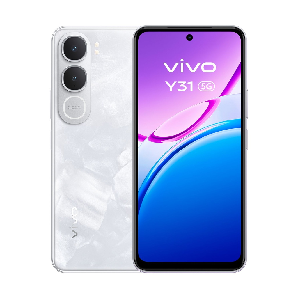 Smartphone Vivo Y31 6GB/ 512GB/ 6.72"/ 5G/ Blanco