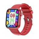 Smartwatch Forever IGo Watch 3 JW-500/ Notificaciones/ Frecuencia Cardíaca/ Rojo