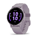 Garmin Vivoactive 5 GPS 42mm Bisel de Aluminio Lila con Correa de Silicona Lila