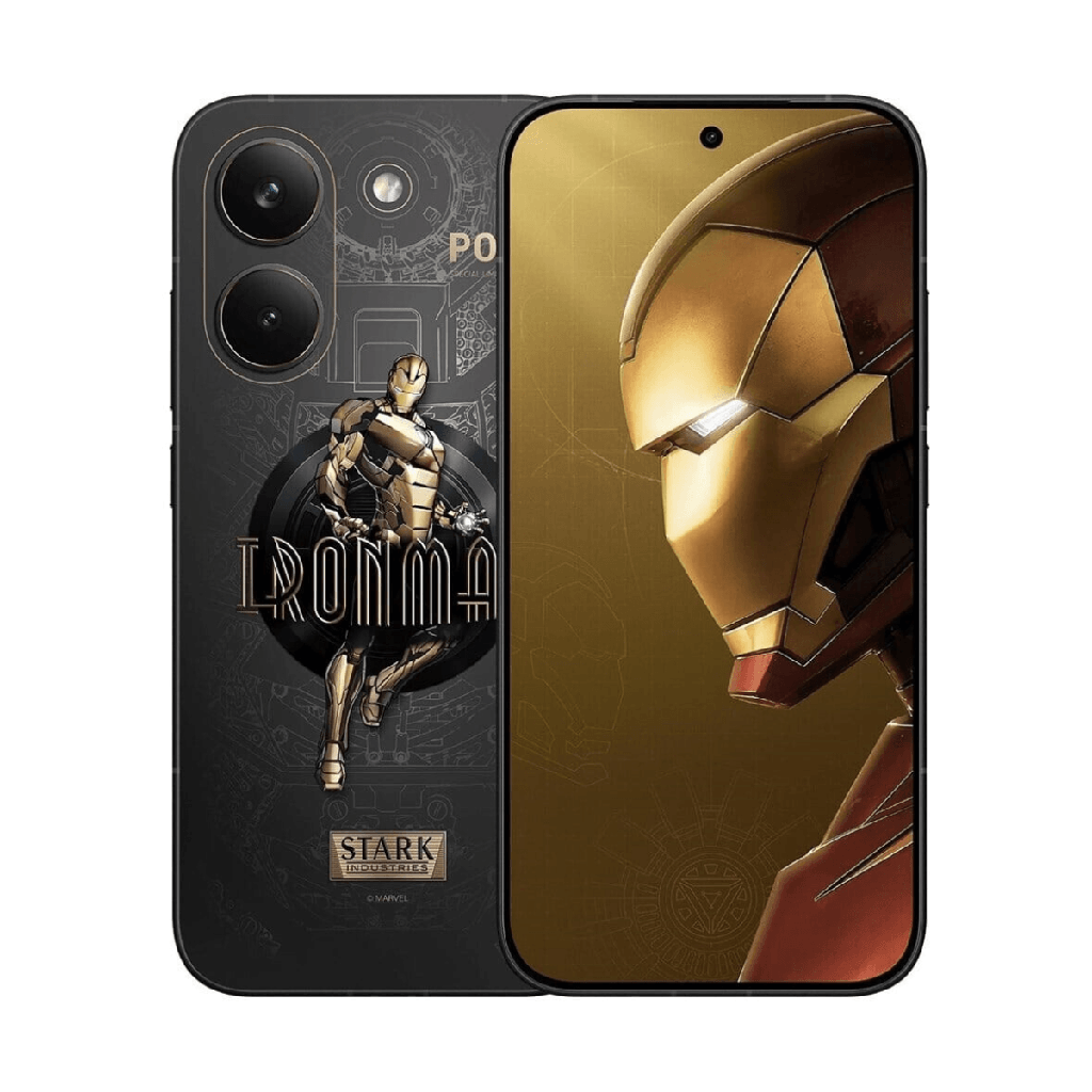 Xiaomi Poco X8 Pro 5G 12GB/512GB Preto/Dourado (Gold) Dual SIM - Edição Homem de Ferro