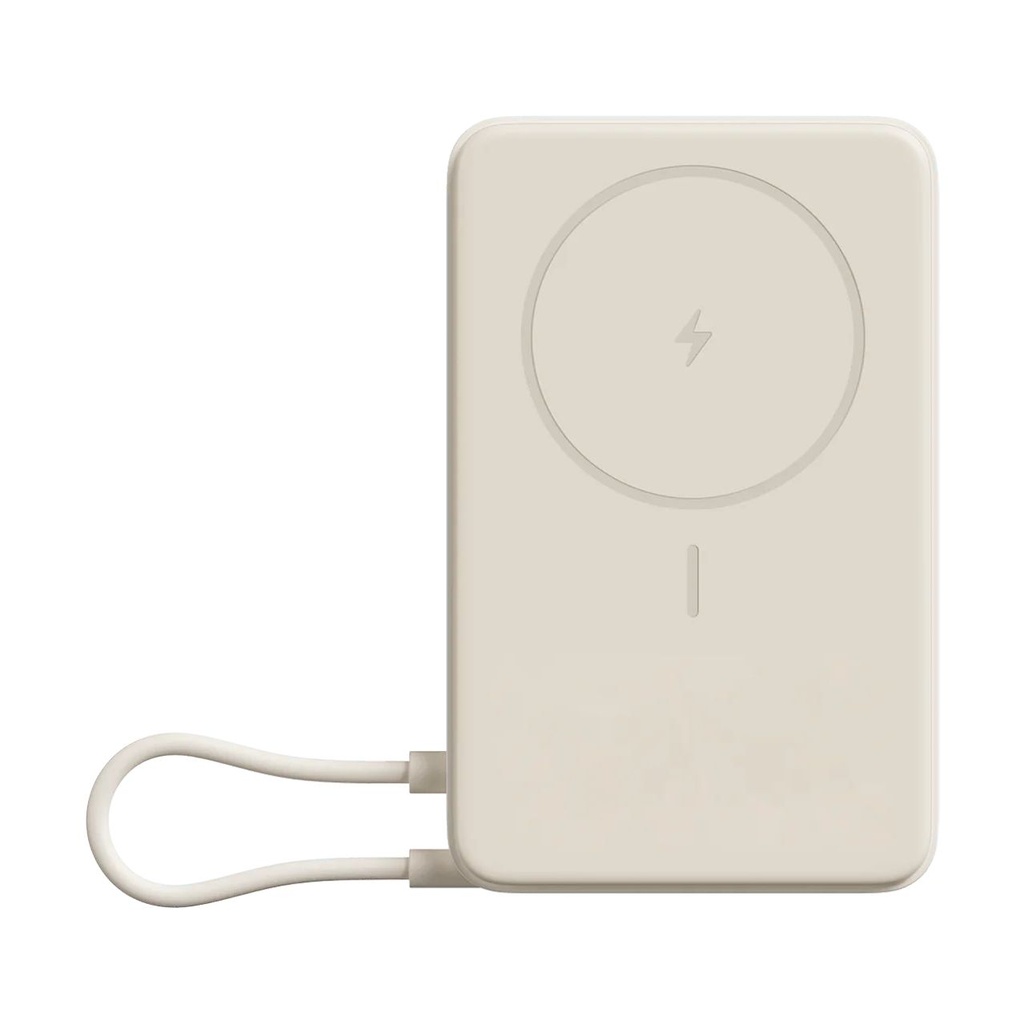 XIAOMI 33W MAGNETIC POWER BANK 10000 WITH BUILT-IN STAND BEIGE BHR08PBGL