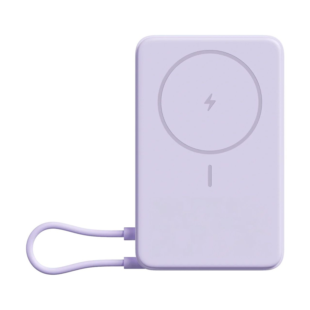 XIAOMI 33W MAGNETIC POWER BANK 10000 WITH BUILT-IN STAND PURPLE BHR08PAGL