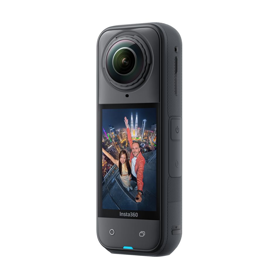 Cámara Digital Deportiva Insta360 X5/ 8K/ ángulo de visión 360º/ Negra