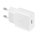 CARGADOR 15W SIN CABLE USB-C WHITE
