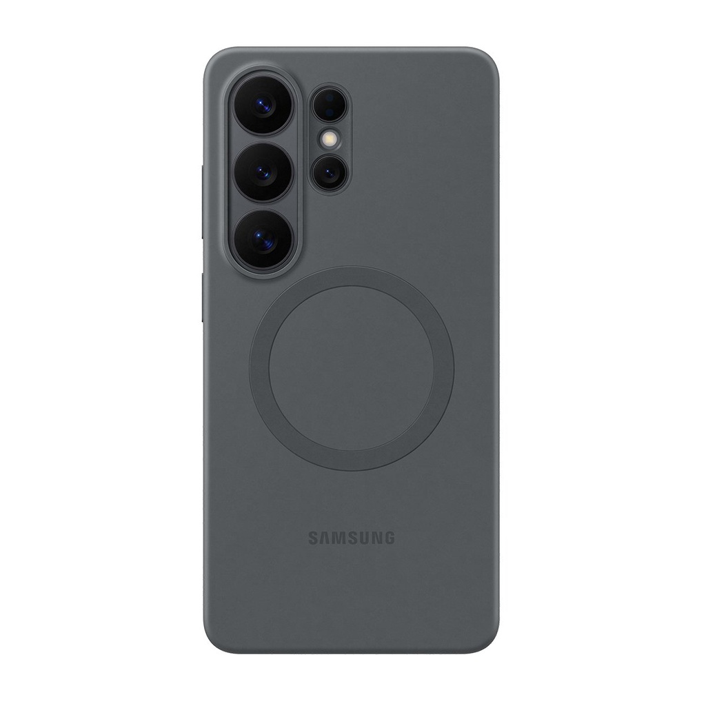 Custodia magnetica in silicone nera per Samsung Galaxy S26 Ultra