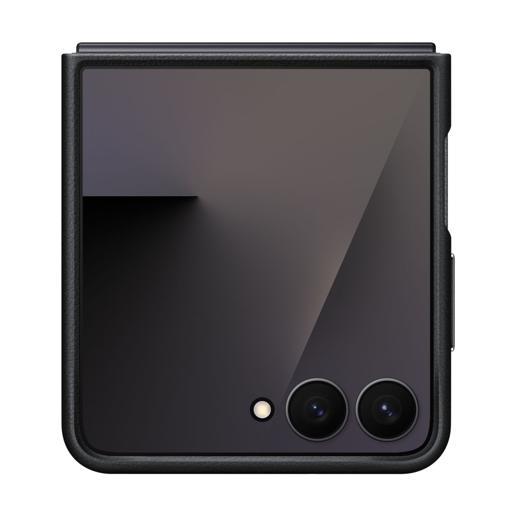 FUNDA CUERO NEGRA GALAXY Z FLIP7