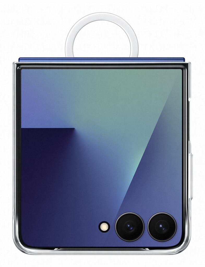Transparente Samsung Ringhülle für Galaxy Z Flip7