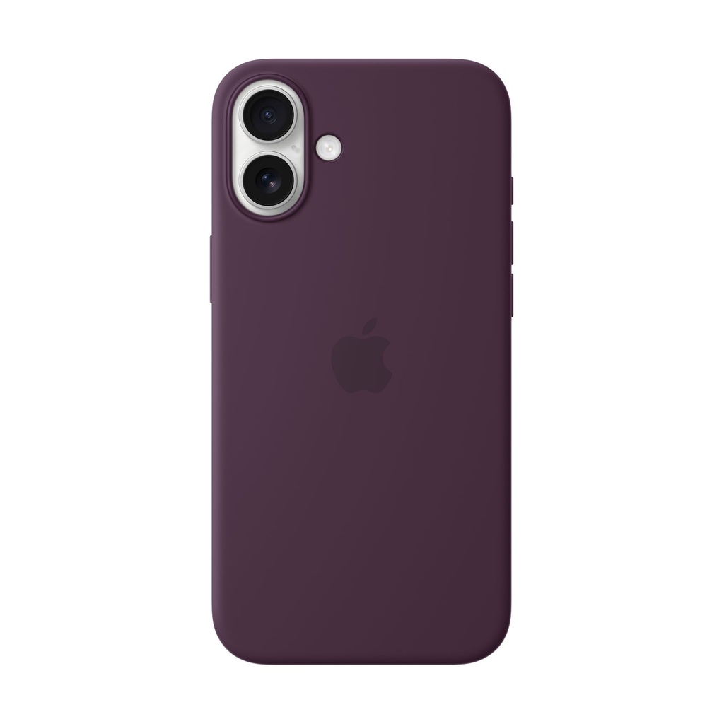 IPHONE 16 PLUS SI CASE PLUM