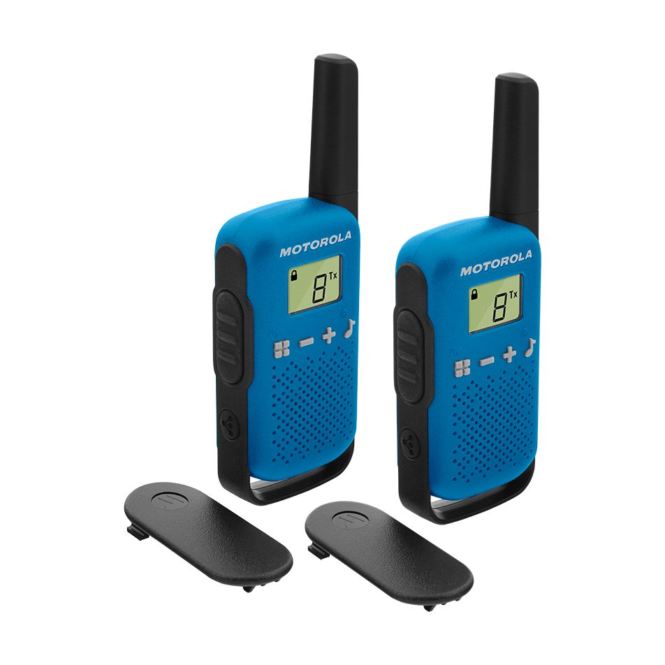 WALKIE TALKIES MOTOROLA T42 BLUE