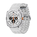 Samsung Galaxy Watch Ultra 2025 LTE 47mm Branco (Titanium White) e Pulseira Branca Marine L705