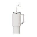 Mug isotherme à paille Xiaomi 1L blanc