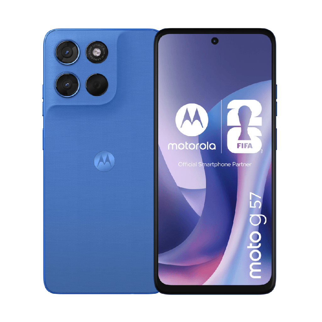 Motorola Moto G57 5G 8 Go/256 Go Bleu (Regatta) Double SIM