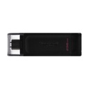 PENDRIVE KINGSTON 256GB USB-C 3.2 DT70 NEGRO