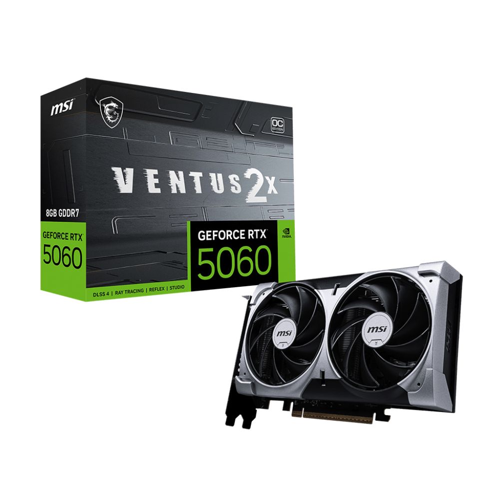 MSI VGA NVIDIA RTX 5060 8G VENTUS 2X OC DDR7