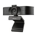 Webcam Trust Teza 24280/ Enfoque Automático/ 3840 x 2160 4K