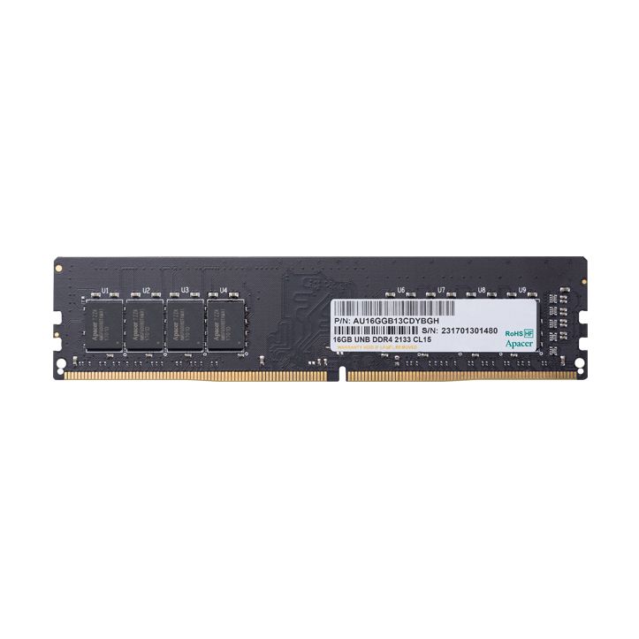 Memoria RAM Apacer EL.08G2V.GNH 8GB/ DDR4/ 2666MHz/ 1.2V/ CL19/ DIMM