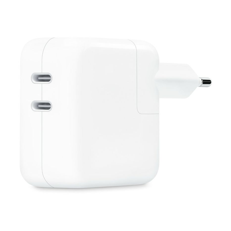 Adaptador de corriente Apple / doble USB-C/ 35W V2