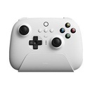 Gamepad 8BitDo Ultimate Bluetooth/2.4G con adaptador + base de carga Blanco - Mando Nintendo Switch/Smartphone/PC
