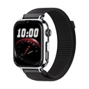 Savefamily Reloj Inteligente Smartwatch Infantil SaveWatch Plus 2 - Pantalla Amoled - Carcasa Plateada - Correa Tela Negra