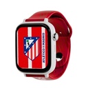 Savefamily Reloj Inteligente Smartwatch Infantil Savewatch Plus Edicion Atletico de Madrid con GPS y Llamada - Correa Silicona Roja