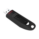 Sandisk Cruzer Ultra Memoria USB 3.0 256GB - Hasta 100MB/s de Transferencia - Color Negro (Pendrive)